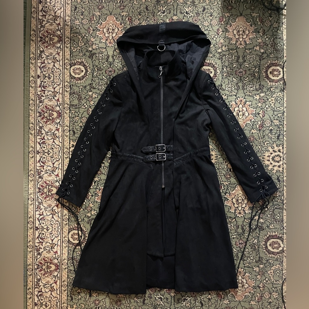 Punk Rave Gothic Fitted Coat - Picture 2 of 7